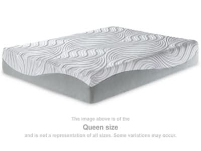 M59331-ANGLED-ALT-SW Ashley Sleep Essentials 12 Inch Medium Memory Foam Twin Mattress - Image 1
