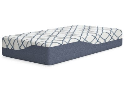 M42611-ANGLE-ALT-SW-P1-KO Ashley Sleep Gruve 12" Plush Memory Foam Twin Mattress - Image 1