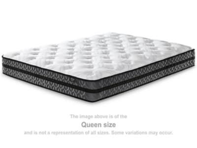 M58931-ANGLED-ALT-SW Ashley Sleep Essentials 10 Inch Medium Hybrid Twin Mattress - Image 1