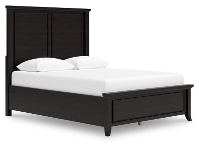B481-57-54-197-ANGLE-SW-P1-KO Bambori Queen Panel Bed - Image 1
