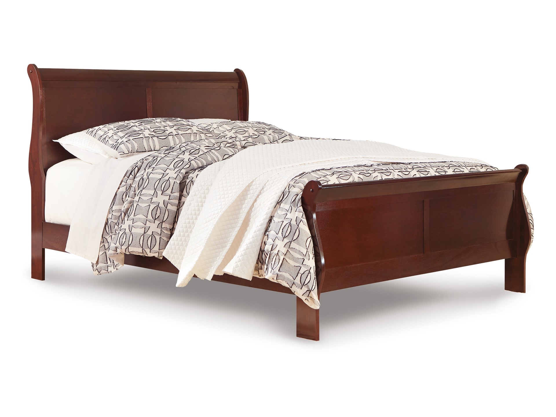 B376-81-96-SW-P1-KO (1) Alisdair Queen Sleigh Bed - Image 1
