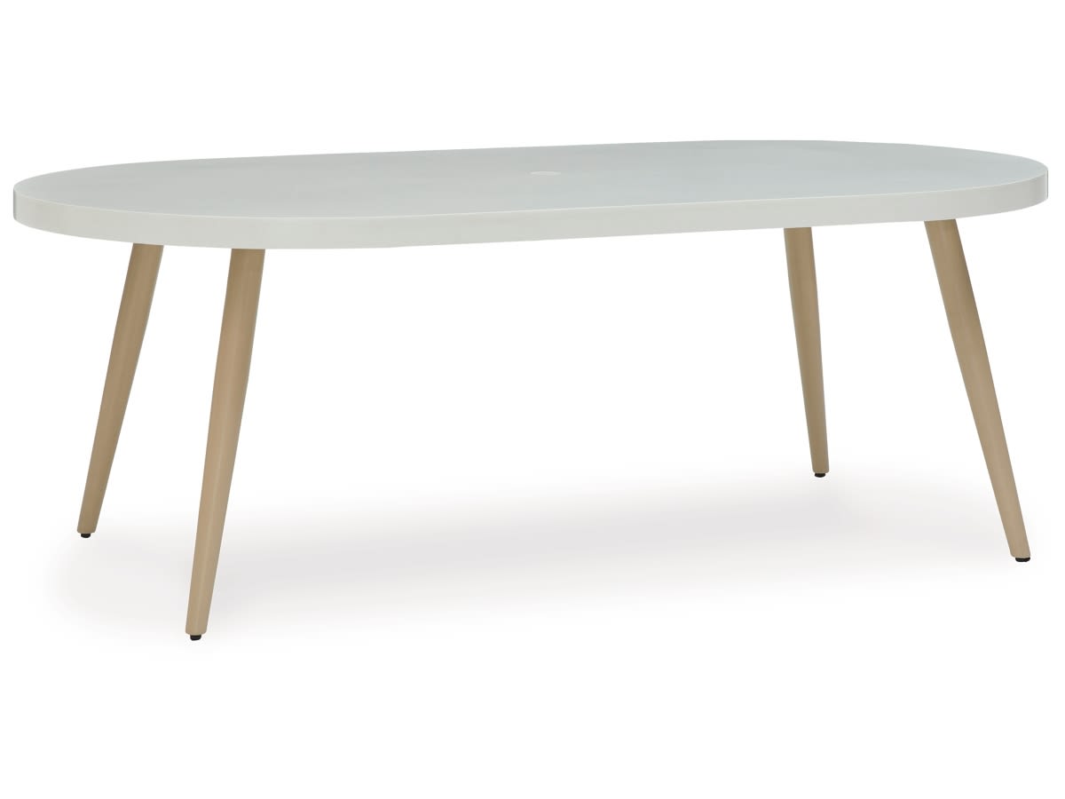 P798-625-ANGLE-SW-P1-KO Seton Creek Outdoor Dining Table - Image 1