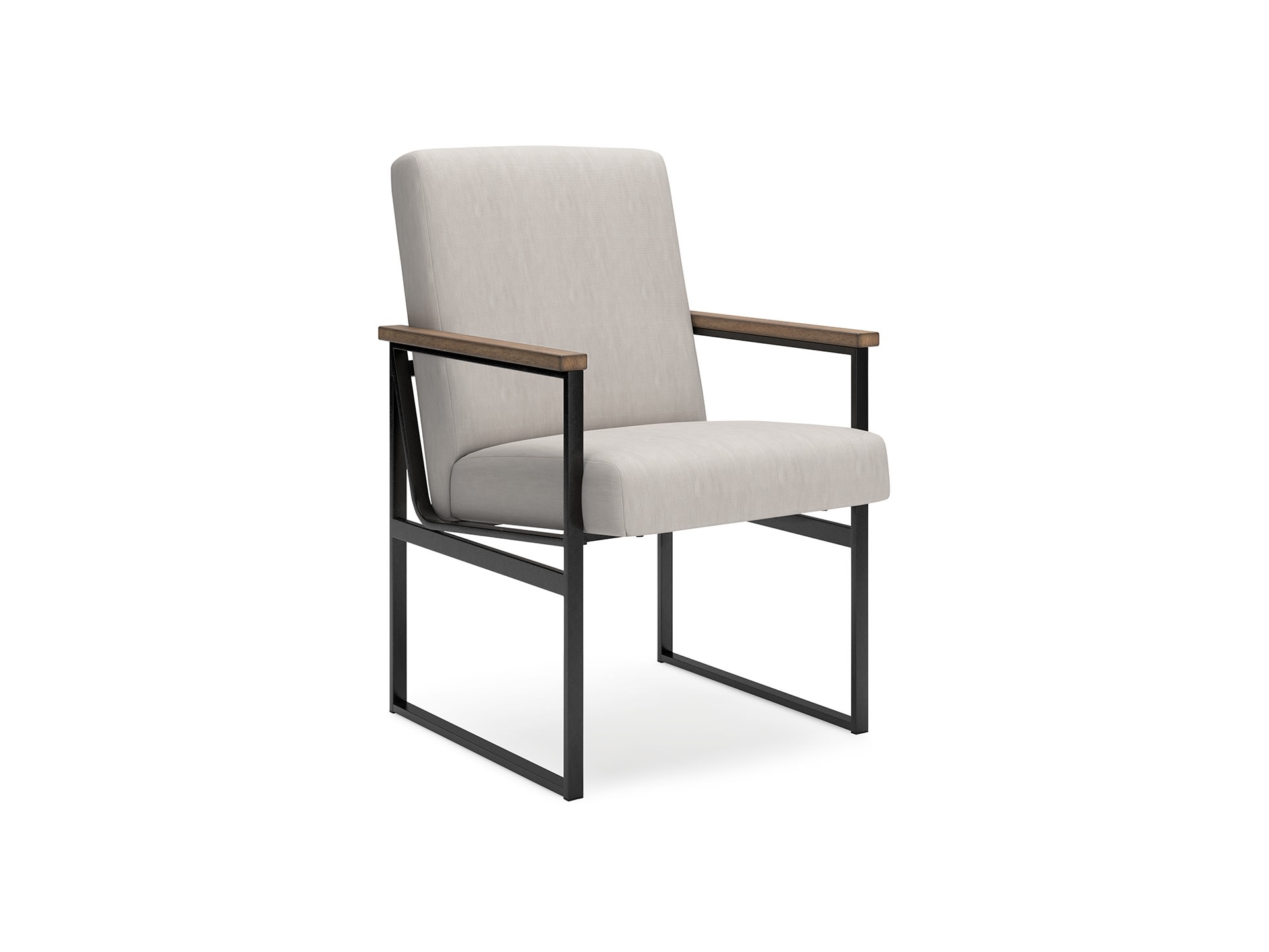 H632-01A-ANGLE-SW-P1-KO Montia Home Office Desk With Office Chair - Image 1