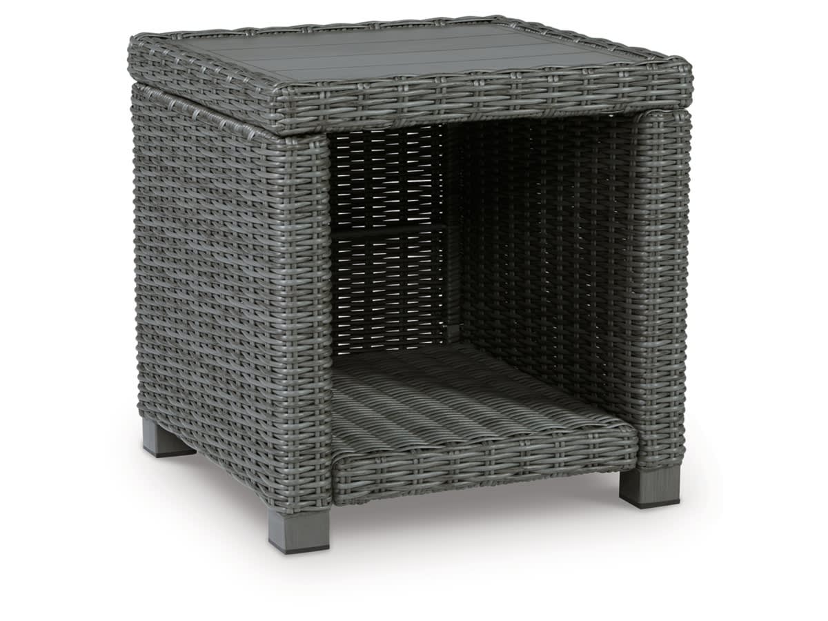P518-702-ANGLE-SW-P1-KO Elite Park Outdoor End Table - Image 1