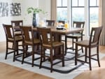 Anixburg Counter Height Dining Table and 8 Barstools - Image 2