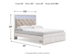 Altyra Queen Upholstered Storage Bed - Image 8