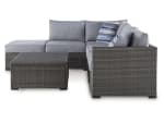 Petal Road 4-Piece Outdoor Conversation Sectional Set - Image 4