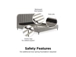 Atwater Living Carly King Upholstered Bed - Image 6