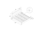 Atwater Living Carly King Upholstered Bed - Image 4