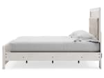 Altyra Queen Panel Bed with Upholstered Headboard - Image 8