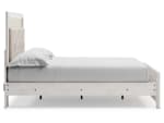 Altyra Queen Panel Bed with Upholstered Headboard - Image 6