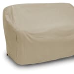 Outdoor 2-Seat Wicker Patio Sofa Cover