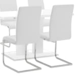 Armen Living Amanda Dining and 4 Chairs
