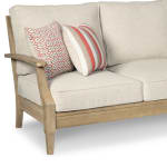 Clare View Outdoor Sofa with 2 Lounge Chairs