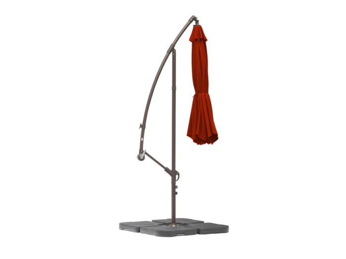Westin Outdoor 10-Ft Cantiliver Umbrella and Base Weight Set - Image 3