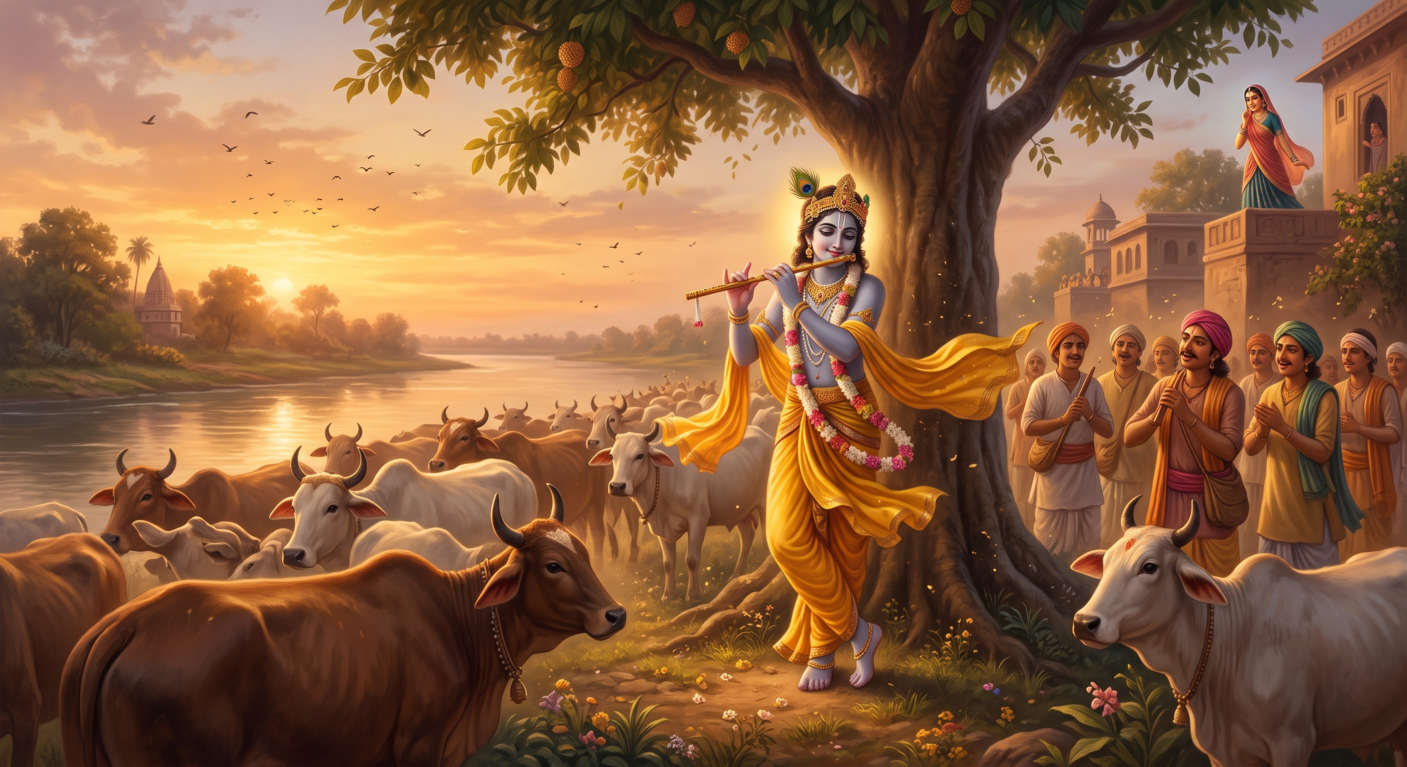 श्रीकृष्ण का गोधूलि रूप
