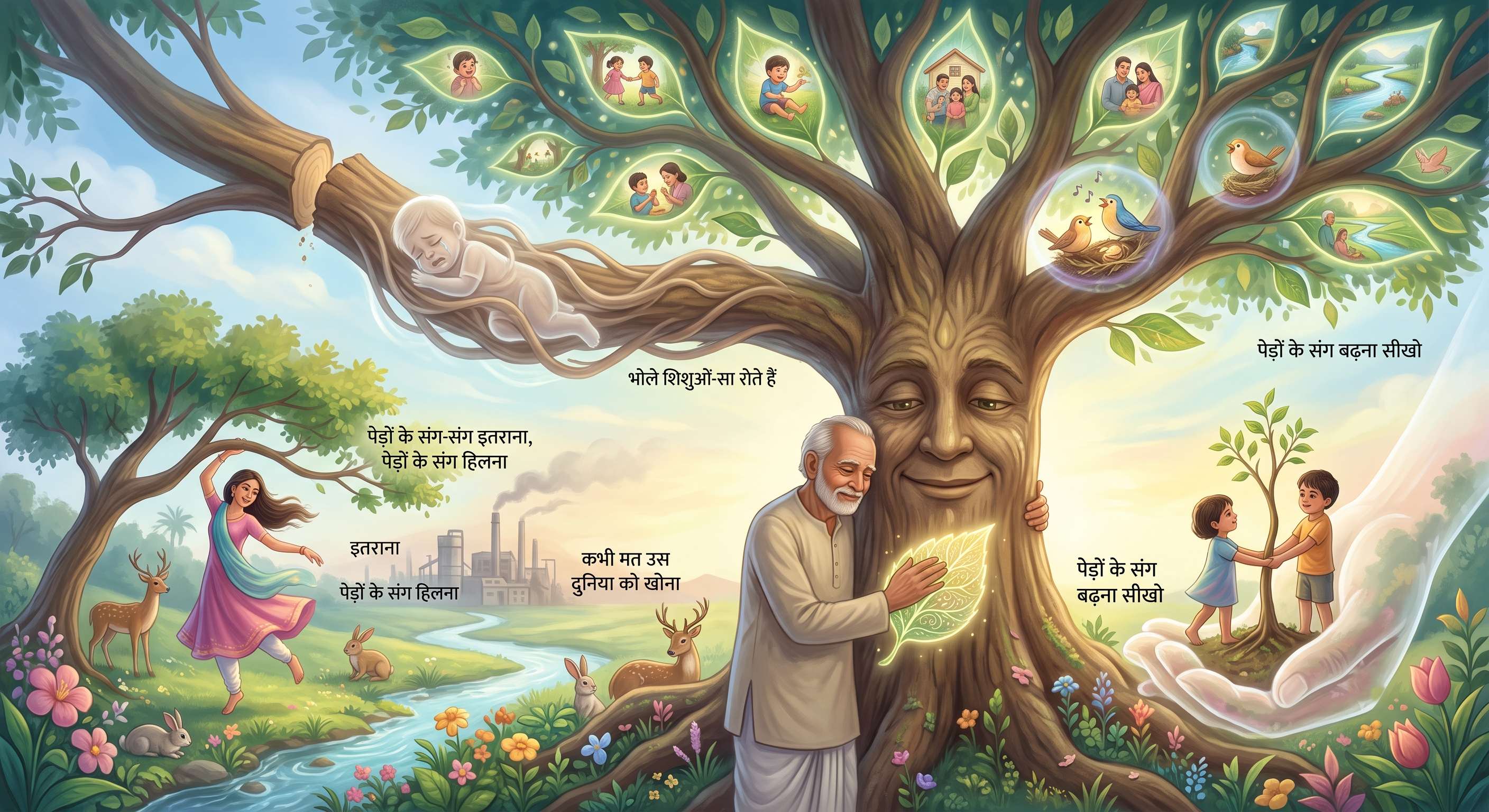 प्रकृति की रक्षा का विनम्र आग्रह