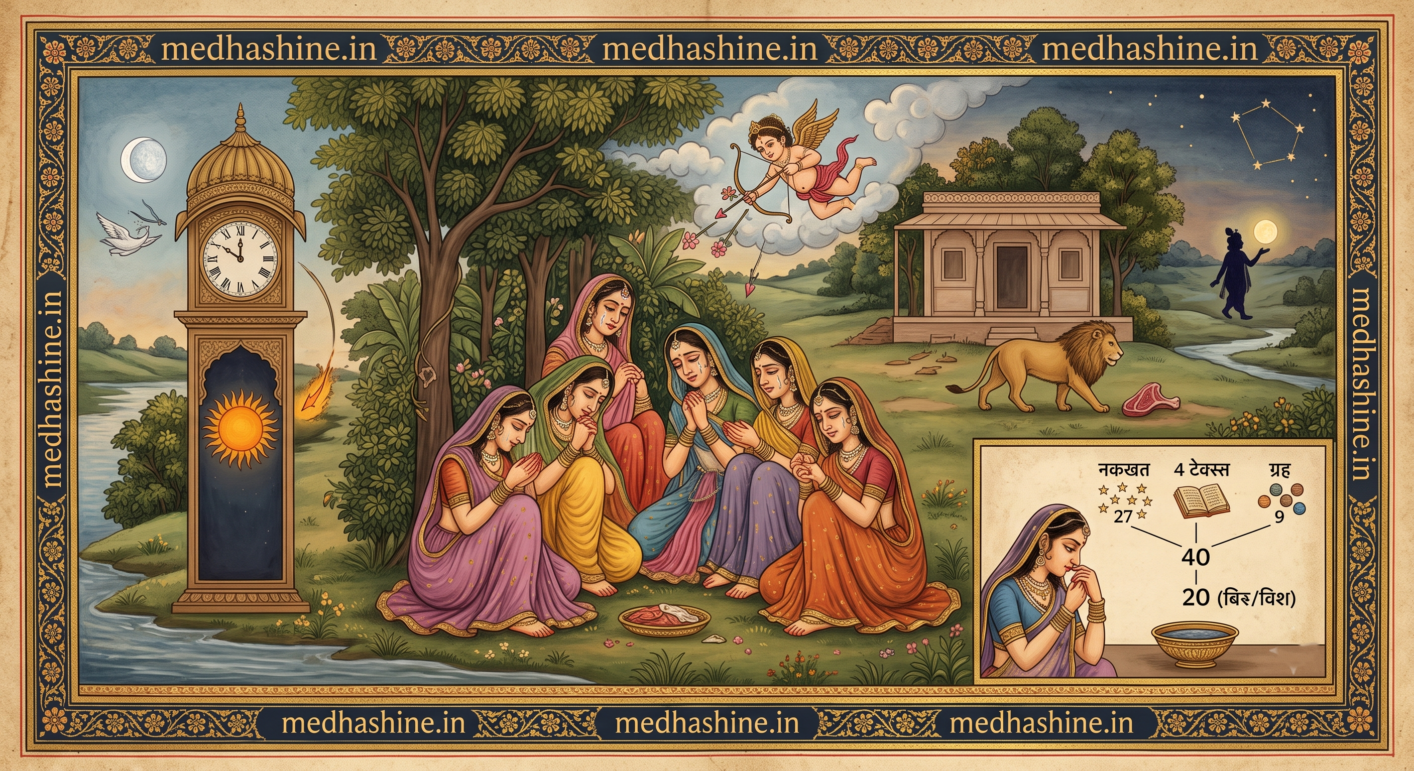 श्रीकृष्ण के वादे का टूटना और विरह की अधिकता