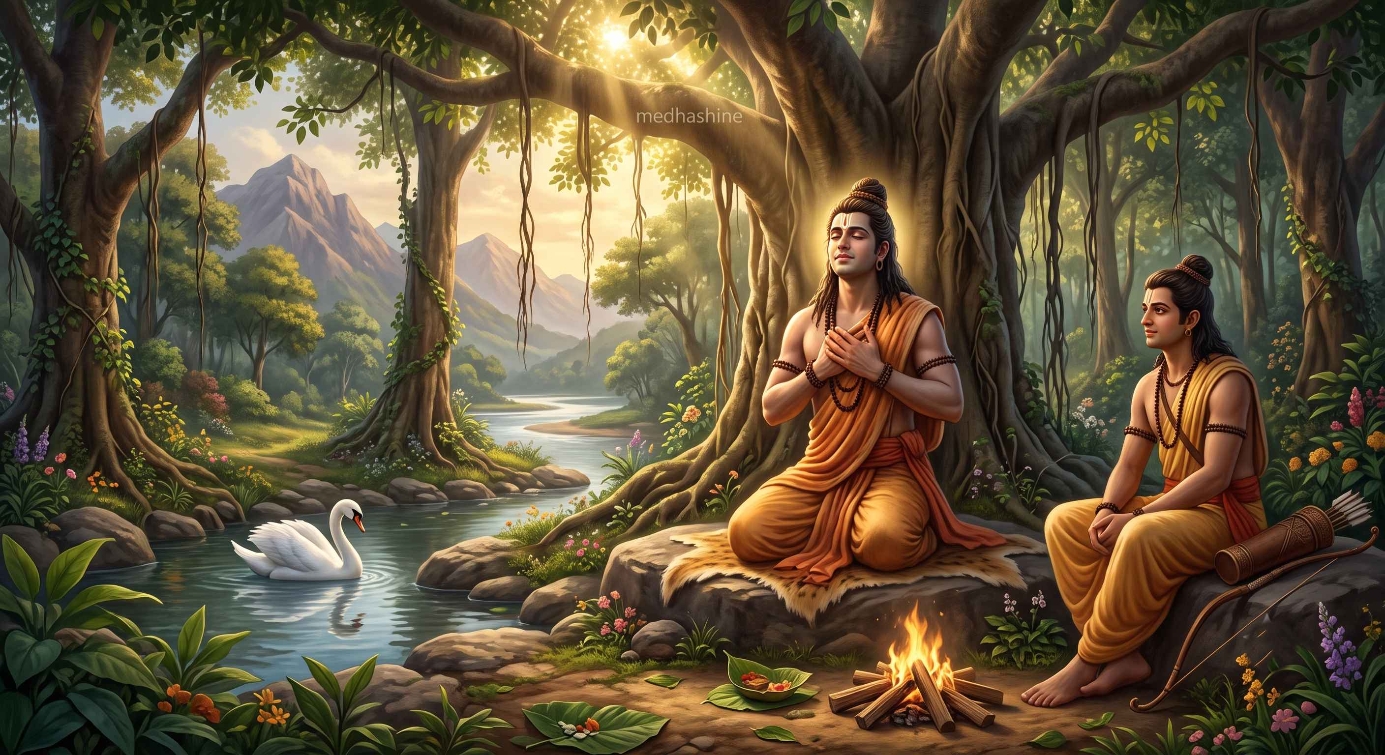 लखन राम सियँ सुनि सुर बानी। अति सुखु लहेउ न जाइ बखानी।।