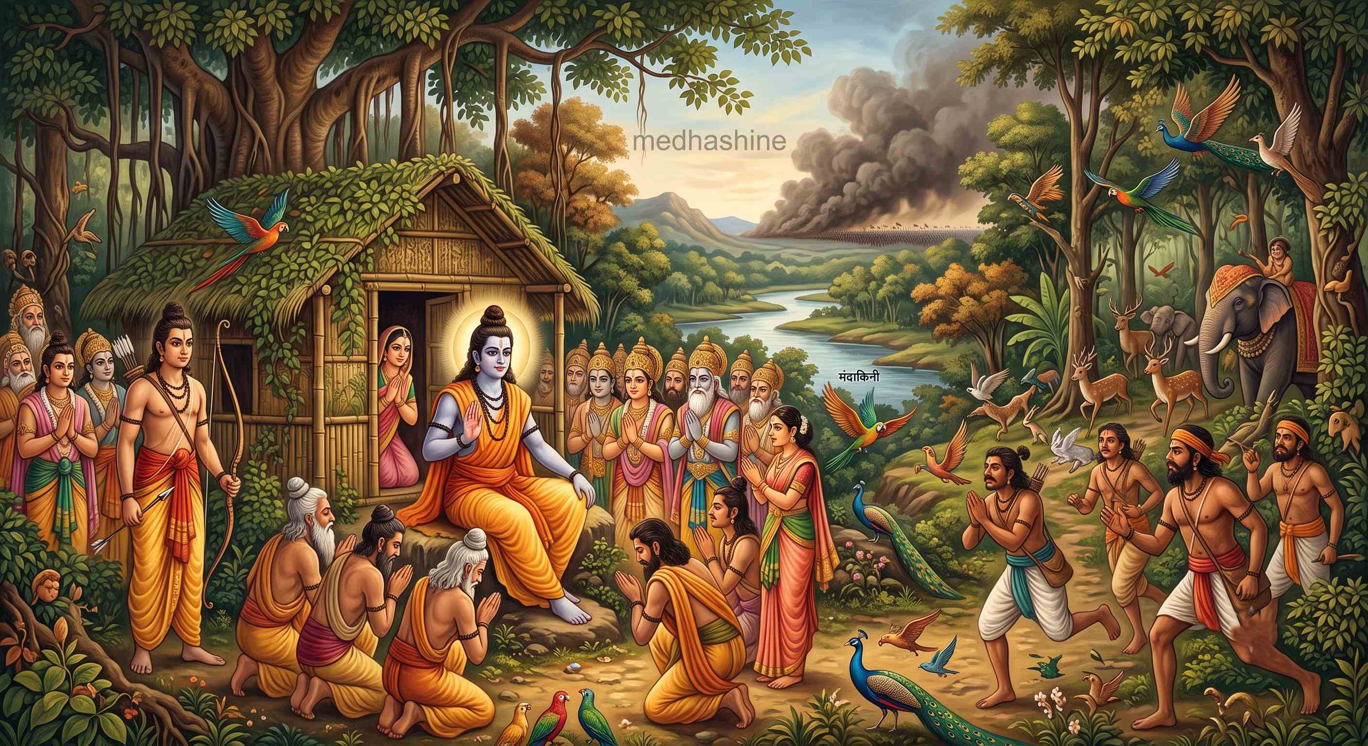 कहत भरत गुन सीलु सुभाऊ। पेम पयोधि मगन रघुराऊ।।