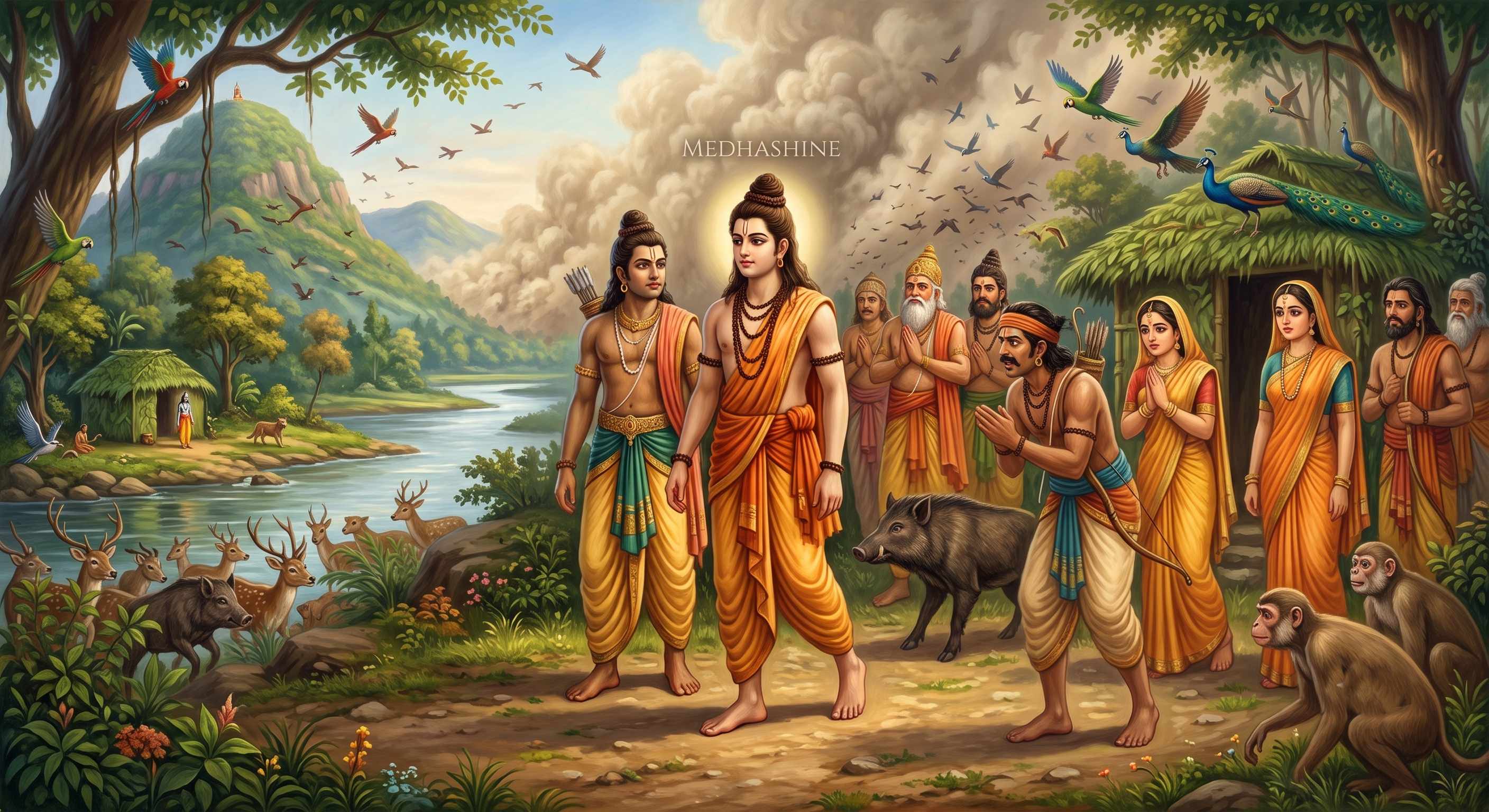 सुनत सुमंगल बैन मन प्रमोद तन पुलक भर। सरद सरोरुह नैन तुलसी भरे सनेह जल।।