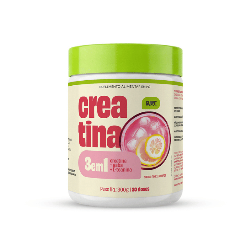 Creatina 3 em 1 - Pink Lemonade
