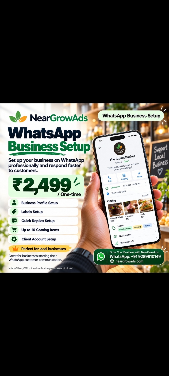 WhatsApp Business Setup Services in Delhi