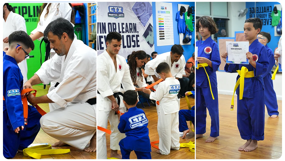 CTX Martial Arts Belt Ceremony