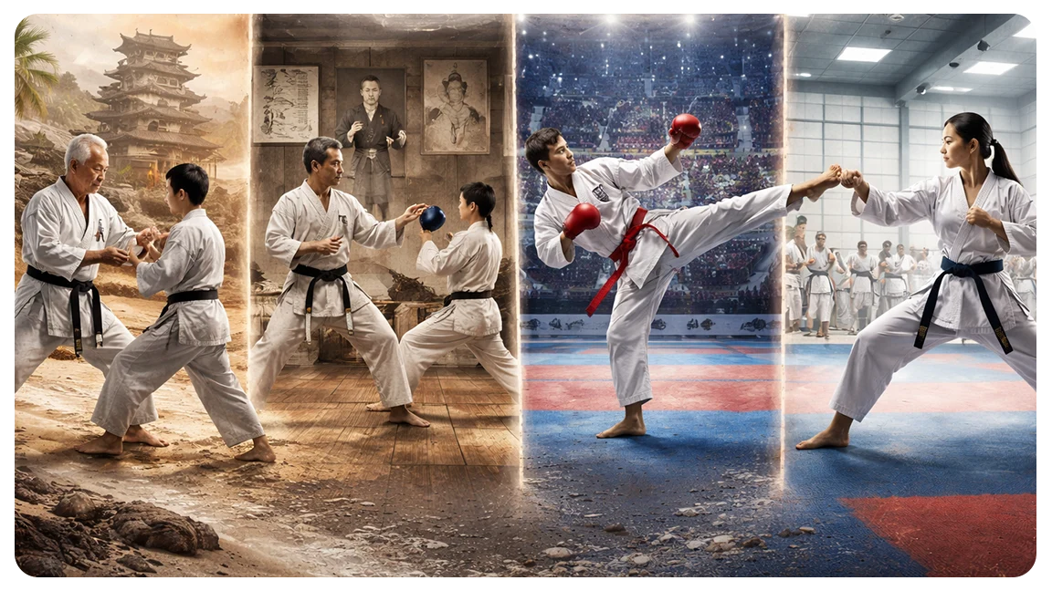 karate-history-evolution