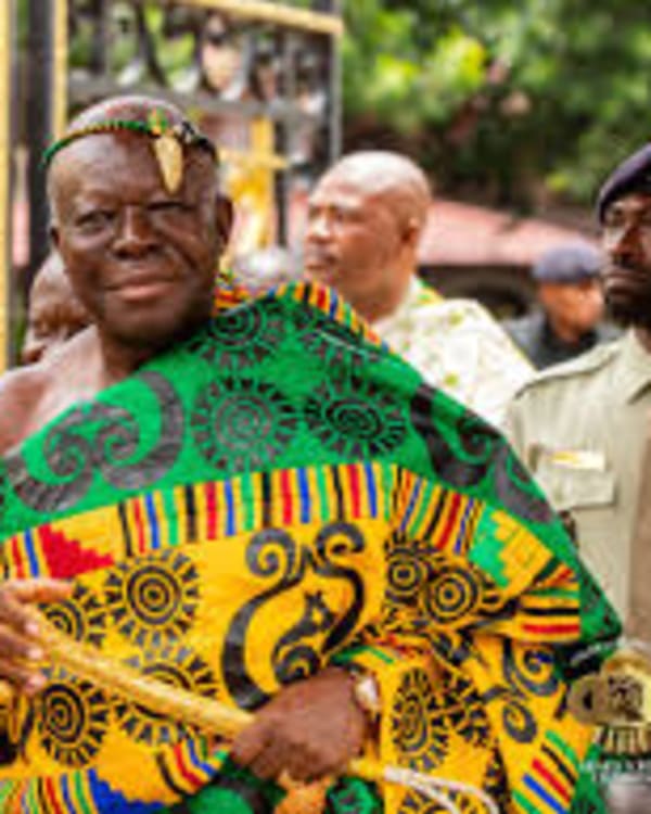 Asantehene departs Ghana on an official visit to Poland and Canada