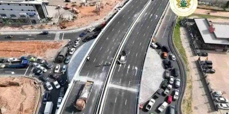 Akufo-Addo commissions Flowerpot Interchange