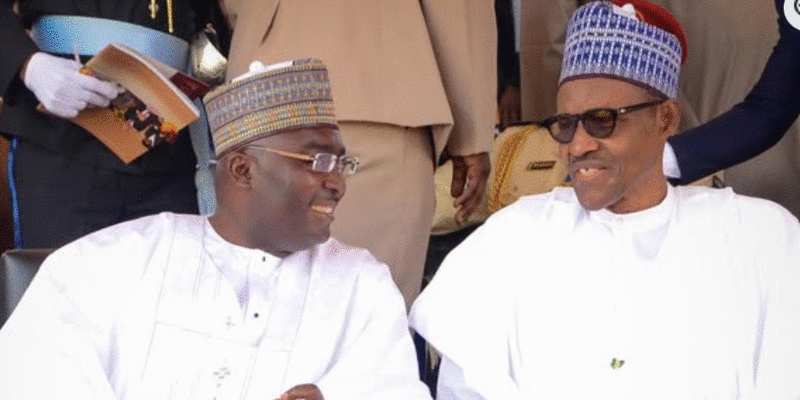 Dr. Bawumia Mourns Nigeria’s Ex-President Muhammadu Buhari