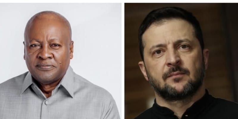 Ghana Eyes Drone Technology and Agro-Logistics Partnership with Ukraine: Mahama, Zelenskyy Deepen Bilateral Ties