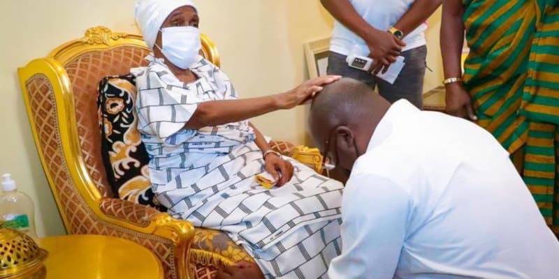 Dr. Bawumia, Asanteman Mourn Asantehemaa Nana Ama Konadu Yiadom III