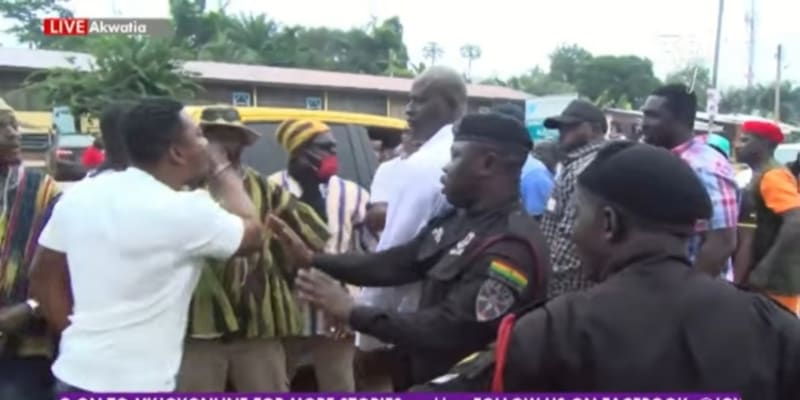 Akwatia By-Election: One Arrested After Chaos at NDC Office