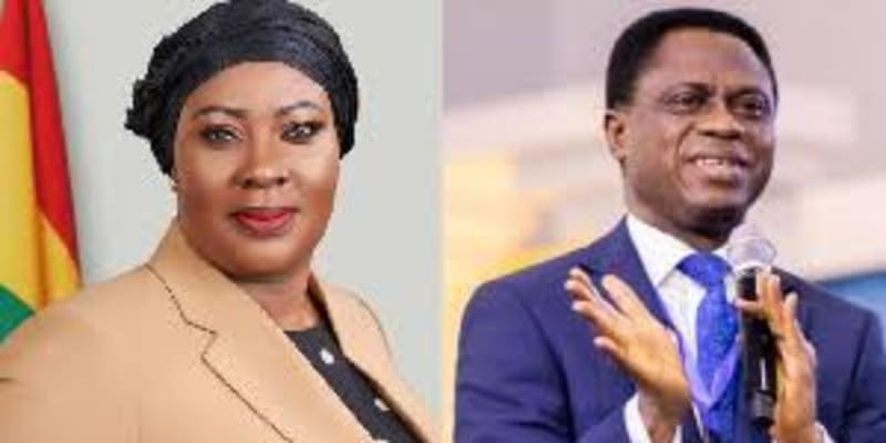‘I Will Deal With You’…Free Zones Boss(NDC’s Mary Awusi) Warns Pentecost Chair Over Galamsey Talk