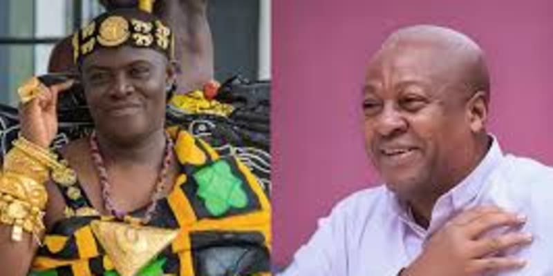 Blame Chiefs For The Floods — Mahama To Ghanaians In London