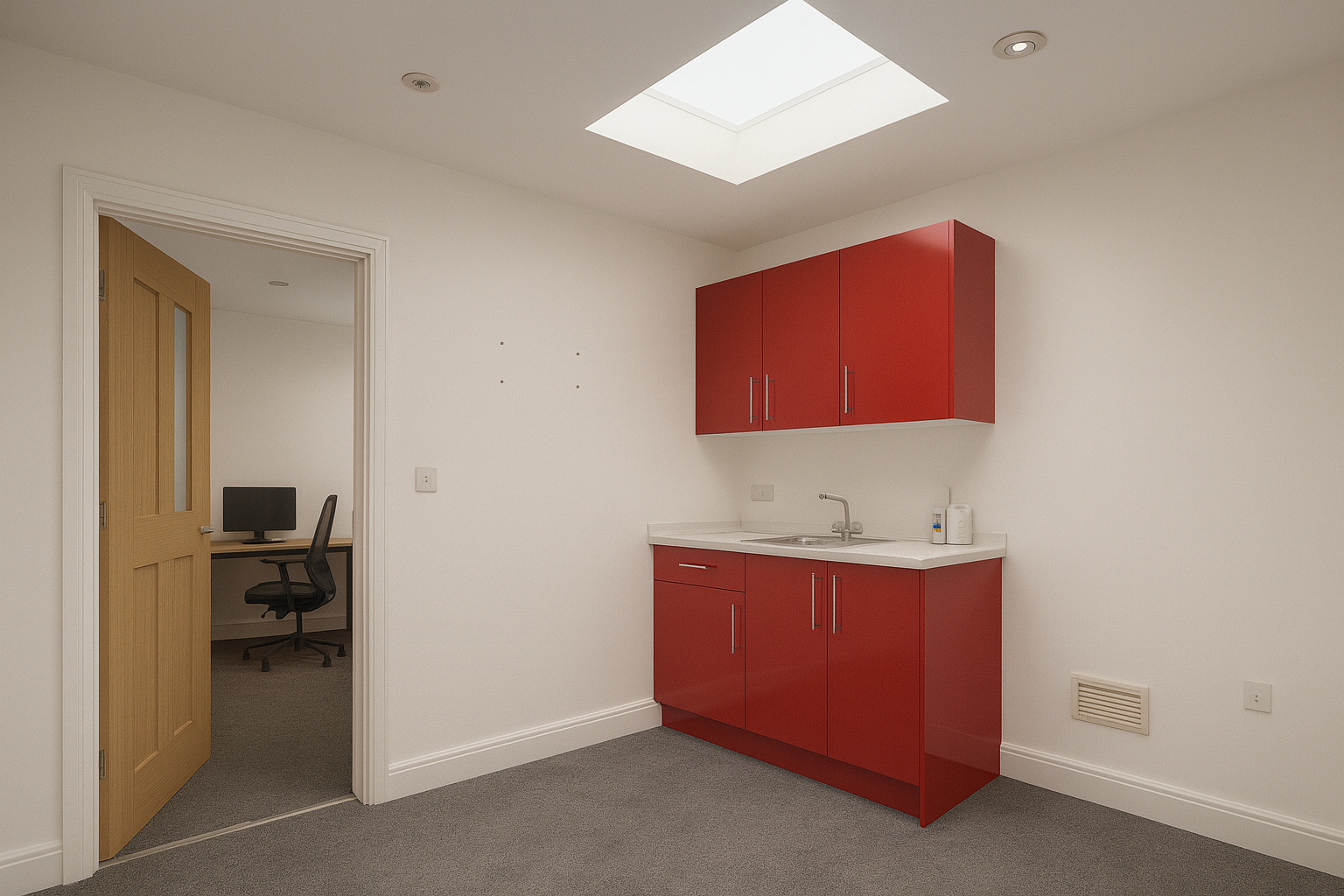 Coworking CGI view three