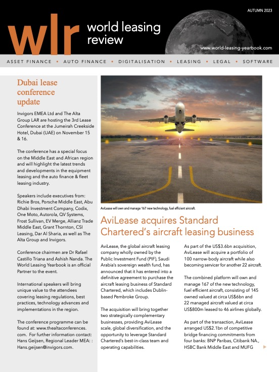 World Leasing Review Autumn 2023 Edition
