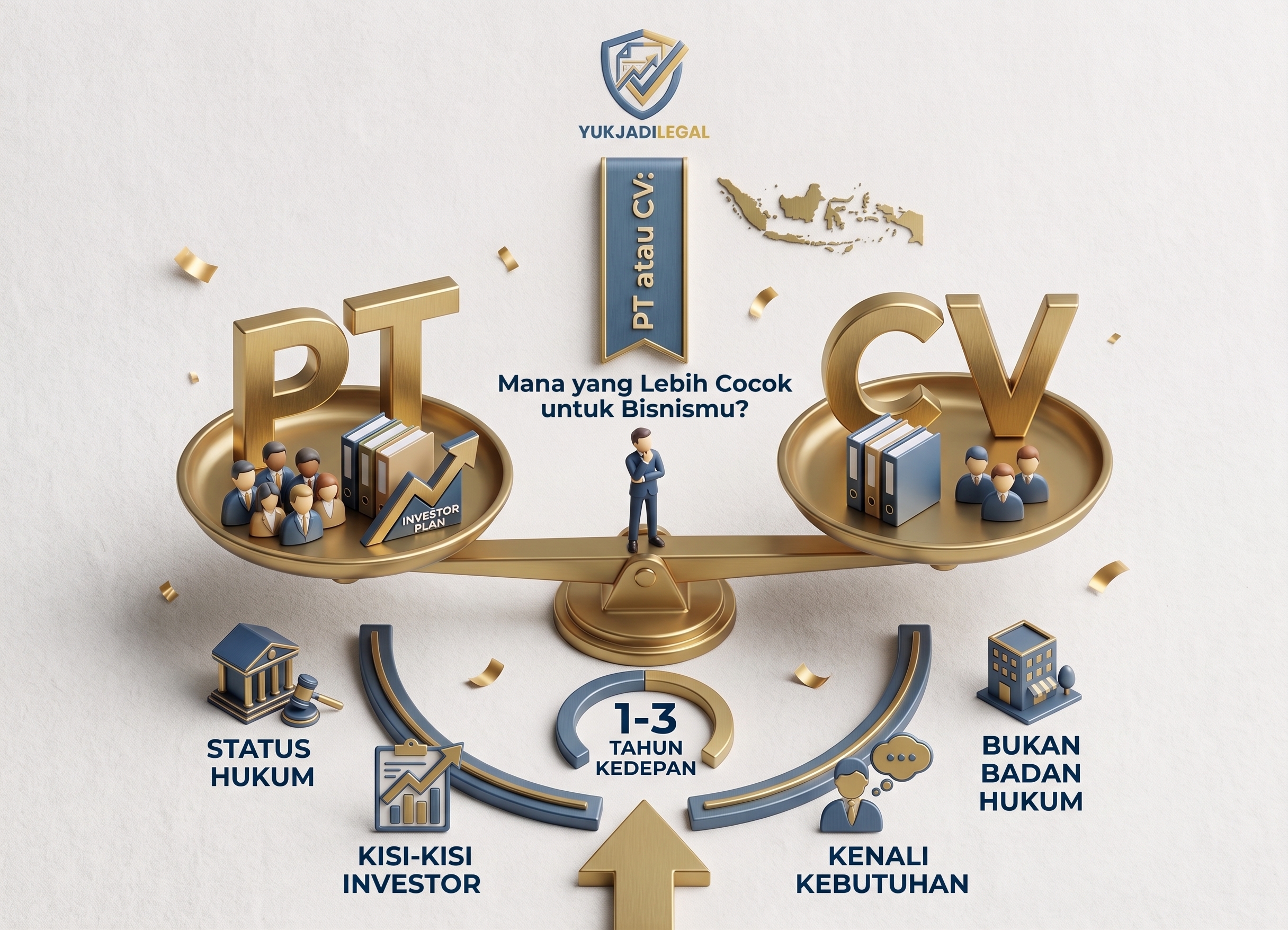 PT atau CV: Mana yang Lebih Cocok untuk Bisnismu?