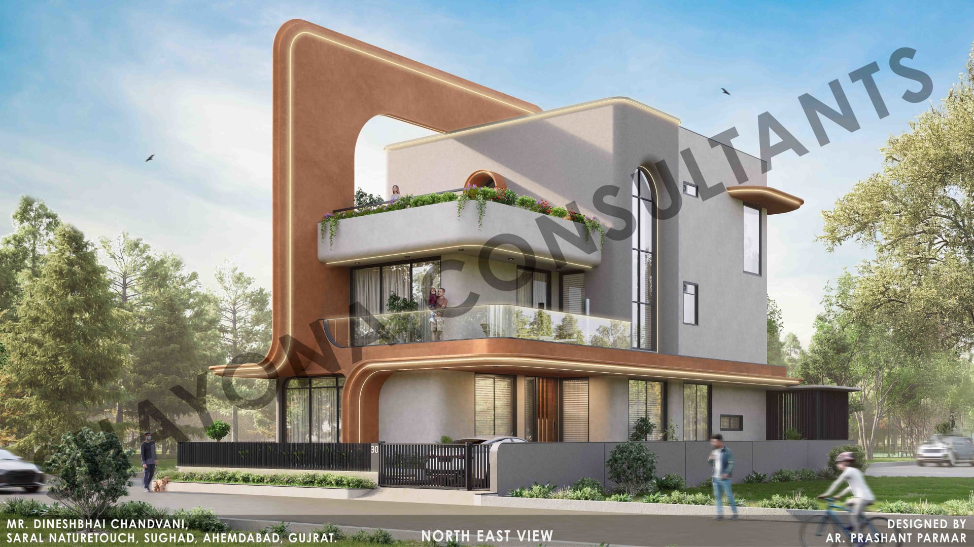 Saral Bungalow - Dinesh Bhai Residence