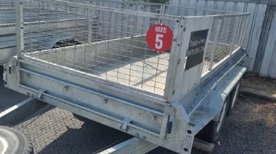 10x5 Cage Trailer (2T)