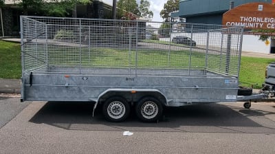 16x6 High Cage Trailer