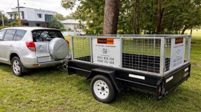 Caged Box Trailer 7 x 4