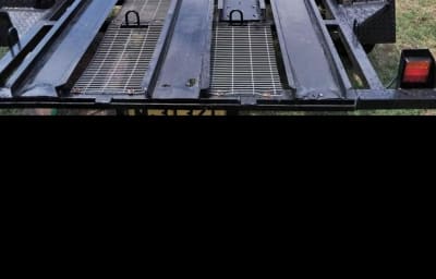7x4 Motorbike Trailer — Heddon Greta trailer hire