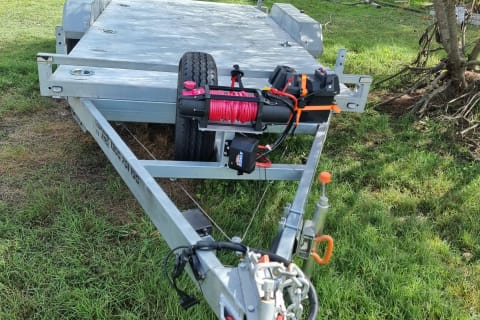 15x6.6 Car Trailer with Electric Winch (3.5T)