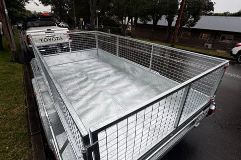 12x6 Cage Box Trailer