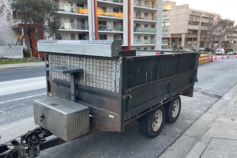 Tipper trailer 3.0m long x 1.8m wide 3500kg gvm