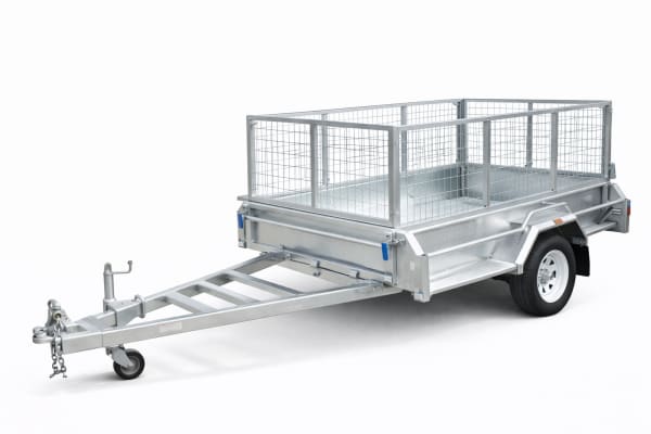 8X5 CAGE TRAILER