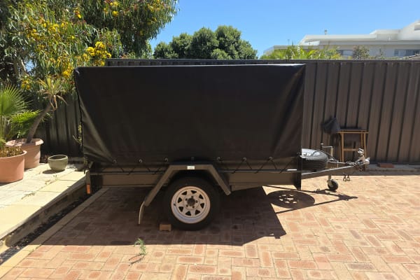 7 x 5 Cage Trailer with optional soft cover